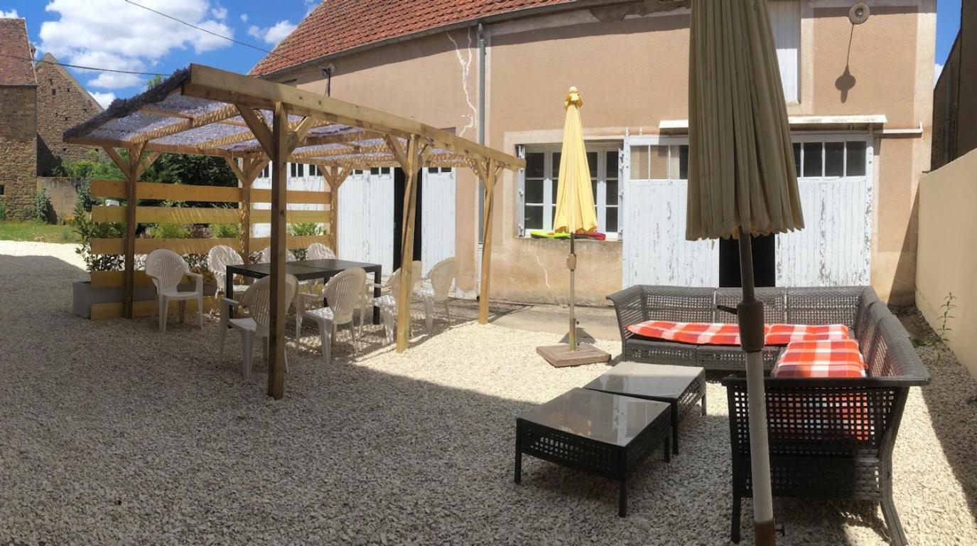 Au Soleil D'Or Hotel Pontaubert Bagian luar foto